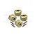 GPM Brass 12mm Wheel Hexes 4Pcs UTB010X/10-OC