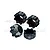 GPM Pro-Line Black Aluminium 8x32 to 17mm Wheel Hex Adapters 4Pcs PL8X32+17/2-BK