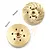 Yeah Racing Brass 53g Wheel Hexes 2Pcs WA-039