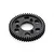 A black plastic 51-tooth spur gear for Kyosho RC vehicles, shown from an angled top-down perspective against a white background.