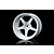 MST 1.9" GT Off-Set Changeable White Rims 4Pcs 832109W