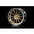 MST 1.9" 21 Off-Set Changeable Silver/Gold Rims 4Pcs 832105GD