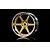 MST 1.9" 106 Off-Set Changeable Silver/Gold Rims 4Pcs 832107GD