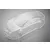 MST 1/10 A110 Unpainted Body Shell - Clear 720015