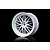 MST 1.9" LM Off-Set Changeable White Rims 4Pcs 832101W