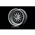 MST 1.9" LM Off-Set Changeable Flat Silver Rims 4Pcs 832102FS