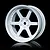 MST 1.9" 106 Off-Set Changeable White Rims 4Pcs 832107W