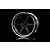 MST 1.9" 106 Off-Set Changeable Silver/Flat Black Rims 4Pcs 832107FBK
