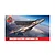 Airfix 1/72 English Electric Lighting F.2A Interceptor Jet Scaled Plastic Model Kit A04054A