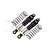 GPM Black Aluminium 52mm Adjustable Front/Rear Shocks 2Pcs TRX4M052F/R-BK-S