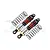 GPM Red Aluminium 52mm Adjustable Front/Rear Shocks 2Pcs TRX4M052F/R-R-S