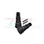 Two black GPM Racing high carbon steel CVD joints with two small metal pins on a white background.