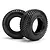 HPI 2.2/3.0" Blitz ATTK Belted D Compound Tyres w/ Foam Inserts 2Pcs 103346