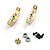 Yeah Racing Brass 6g Weighted Hub Carriers (C-Hubs) 2Pcs TR4M-003GD