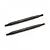 Two Yeah Racing spring steel rear driveshafts for RC cars, featuring a dark metallic finish and laser-etched YR logo.