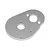 HPI Silver 7075 3mm Aluminium Motor Plate 103374