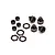 HPI Firestorm/Blitz Dark Brown Aluminium Shock Parts Set 103441