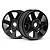 HPI 3.3" V7 Black Rims 2Pcs 103677