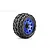 Jetko 2.8" Tomahawk ST Medium Soft Tyres on Metal Blue Claw Rims - Glued Wheels 2Pcs JKO2701CLMSGNB1