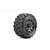 Jetko 2.8" King Cobra ST Medium Soft Tyres on Black Claw Rims - Glued Wheels 2Pcs JKO2702CBMSGNB3