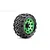 A single Jetko 2.8 inch Rockform ST tyre mounted on a metallic green Claw rim against a white background.