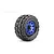 A single Jetko 2.8 inch Tomahawk MT tyre mounted on a blue metallic Claw rim, shown against a white background.