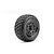 Jetko 2.9" Rockform SC Medium Soft Tyres on Black Claw Rims - Glued Wheels 2Pcs JKO3103CBMSGNB3
