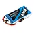 Gens Ace 6.6V 2300mAh LiFe transmitter battery pack with blue and black soft casing and attached wires.