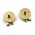 Yeah Racing 20g Brass Weighted Steering Hubs 2Pcs TR4M-002GD
