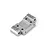 HPI Firestorm/Blitz Silver Front Aluminium Suspension Arm Mount w/ Grub Screws (5 Degrees) 104869