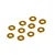 XRAY Orange Aluminium 3x6x1.0MM Shims 10Pcs 303122-O