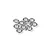 XRAY Silver Aluminium 3x6x2.0MM Shims 10Pcs 303123
