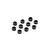 XRAY Black Aluminium 3x6x3.0MM Shims 10Pcs 303125-K