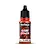 A bottle of Vallejo Game Colour Hot Orange acrylic paint, 18ml, featuring a black dropper cap and a label with the product name and code 72.009.
