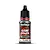 A bottle of Vallejo Game Color Metallic Silver acrylic paint, 18ml, with a black dropper cap and a label featuring the Vallejo logo and product details.