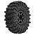 Pro-Line 1.0" Mickey Thompson Baja Pro X Tyres on (+2mm Off Set) Black Mini Holcomb Rims - Beadlocked Wheels Set PRO1021510