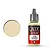A 17ml bottle of Vallejo Game Color Elfic Flesh acrylic paint with a beige paint swatch circle to the left.