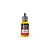 A 17ml bottle of Vallejo Game Color Gold Yellow acrylic paint, featuring a yellow body, grey dropper cap, and a label with the product name and code 72.007.