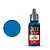 A 17ml bottle of Vallejo Game Color Magic Blue acrylic paint with a blue paint swatch circle to the left.