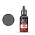 Vallejo Game Color 17ml acrylic paint bottle in Gunmetal (72.054) with a grey paint swatch circle to the left.