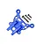 GPM Blue Aluminium Front Suspension Link Brace MAK015FAN-B