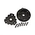 GPM Black Aluminium Cush Drive Housing ER2035-BK