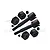 GPM Carbon Steel Rear Wheel Axle LMT039RS-BK