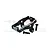 GPM Black Aluminium Servo Mount TRX4M024-BK