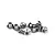 XRAY 3x4mm Stainless Button Head Screw 10Pcs 902304