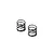 XRAY Black C=2.1-2.3 Front Shock Springs 2Pcs 372188