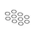 XRAY 4x6x0.2mm Washer 10Pcs 962043