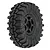 Pro-Line 1.0" Super Swamper Tyres On Black Holcomb Rims Beadlocked Wheel Set PRO1021410