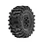 Pro-Line 1.9" Mickey Thompson Baja Pro X G8 Tyres on Black Holcomb Rims - Beadlocked Wheels 2Pcs PRO1021310