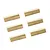 Yeah Racing Brass Chassis Weights 6Pcs KY03-013GD